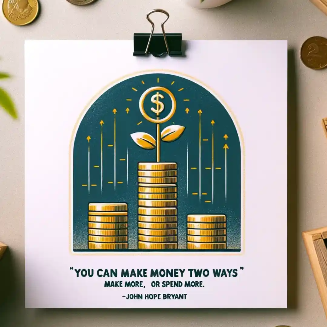 अगर आपको भी बनना है बिजनेसमैन तो इन बिजनेस कोट्स को पढ़ें | Top 50 Business Quotes in hindi 1 Save Money Quote You can make money two ways make more or spend less