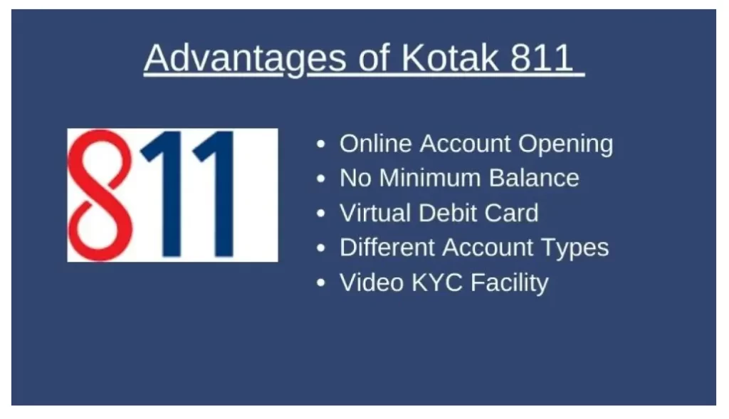 kotak 811 zero balance savings account